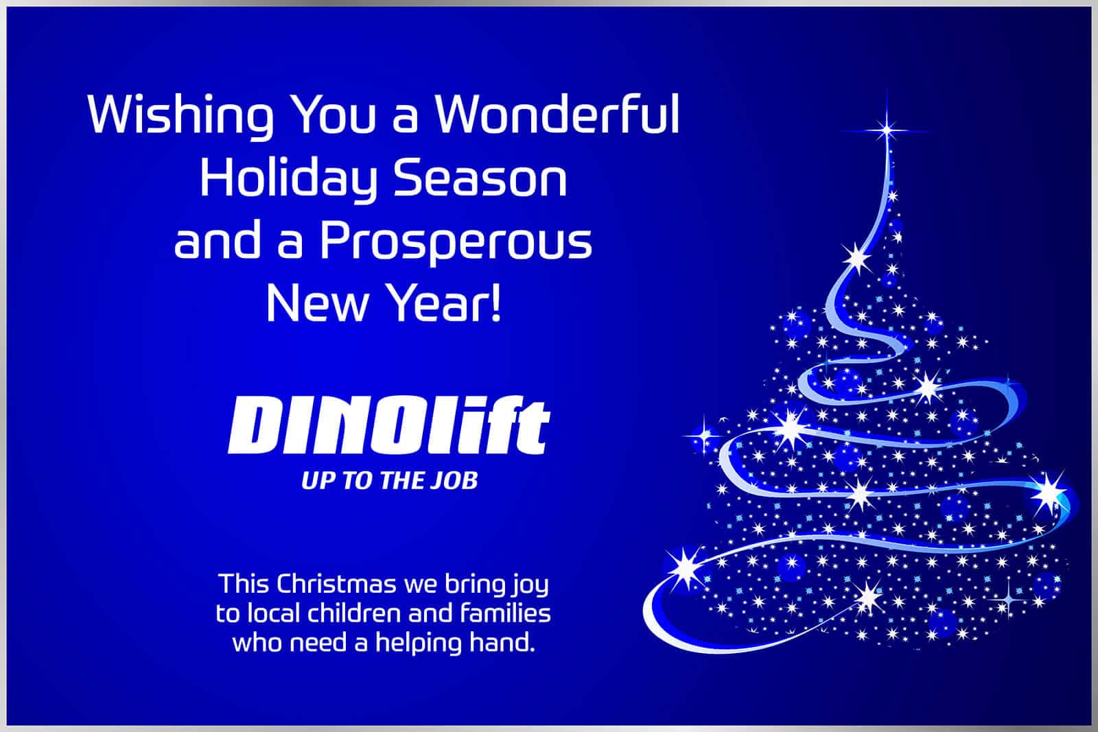Season's greetings from Dinolift